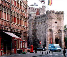 The castle of The Count of Flanders