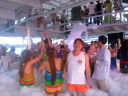Bubble Party on Happy Boat