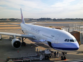 China Airlines Flight 107 for Taipei