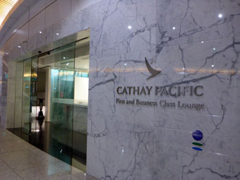 Cathay Pacific Lounge at KLIA