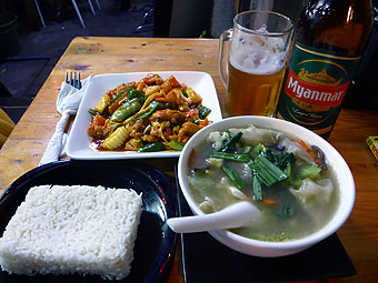 Suzuki Drink and Thai Food