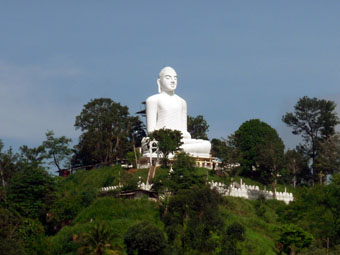 White Buddha Statue