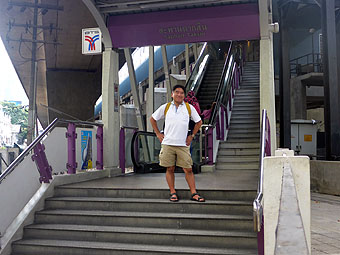 BTS Saphan Taksin Station
