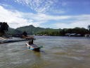 Longtail boat ride down the River Kwai