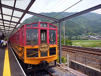 嵯峨野観光鉄道－トロッコ列車