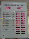 foreign exvhange rate at Alpha Bank in Athens Airport