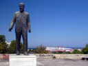 The statue of Eleftherios Venizelos