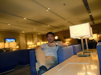 China Airlines Dynasty Lounge in Hong Kong