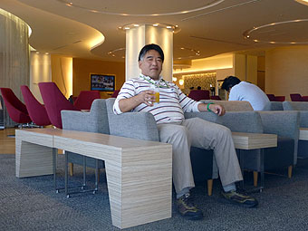 KAL Lounge at Narita International Airport