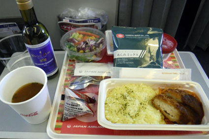 Japan Airlines Flight 029 - premium economy seat