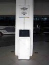 Taxi ticket machine in Soekarno Hatta International Airport