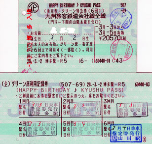 Happy Birthday Kyushu Pass