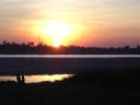 Sunset along the Mekong Promenade