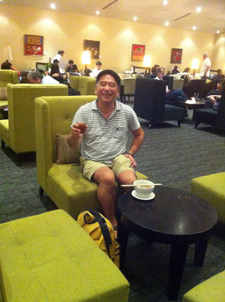 MAS Golden Lounge at Kuala Lumpur International Airport