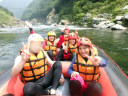 White Water Rafting in Yoshino River