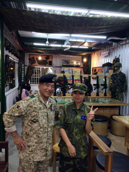 Tainan 172nd regiment military restaurant