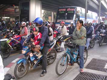 Sukhumvit Road in the morning