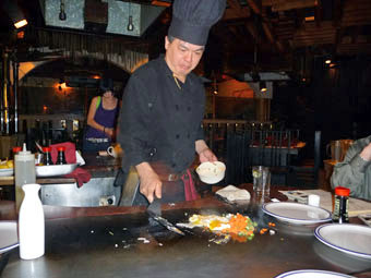 Mizuno's Japanese steakhouse