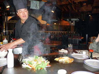 Mizuno's Japanese steakhouse
