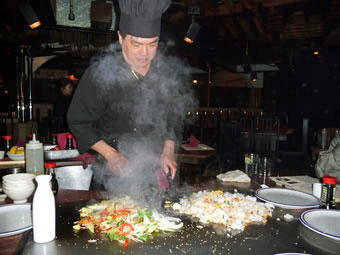 Mizuno's Japanese steakhouse