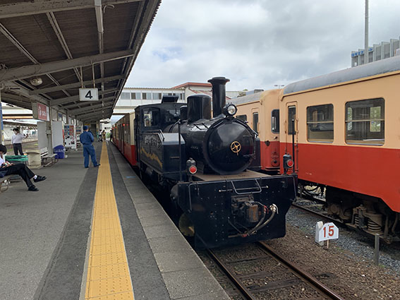 Kominato Railway, Goi Station, Chiba, Japan